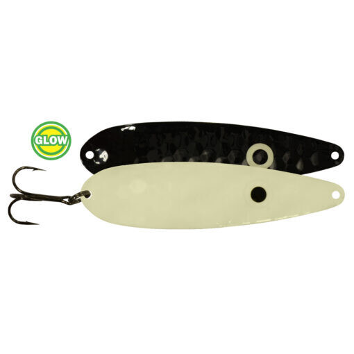 Bay Rat Mag Trolling Spoons Reverse Carbon