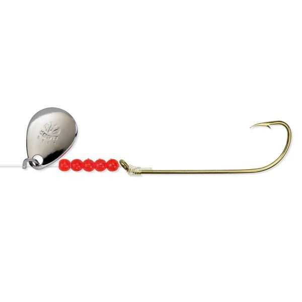 Bear Paw Flicker Snelled Hooks FNGLS6
