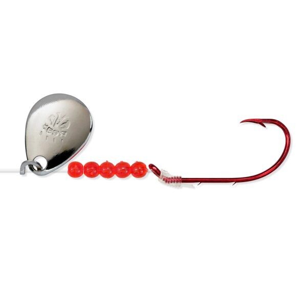 Bear Paw Flicker Snelled Hooks FNRBH2