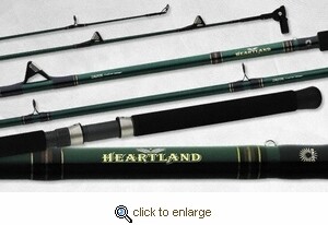 Daiwa Heartland 7&#39;6&quot; Medium Light Trolling Rod