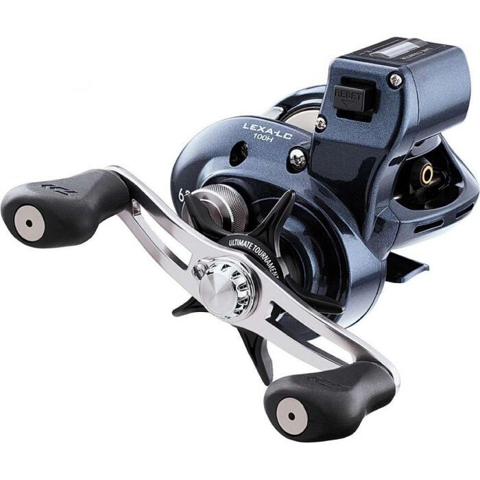 Daiwa LEXA-LC100H Lexa Line Counter Baitcasting Reel - 6.3:1 6BB 120/14