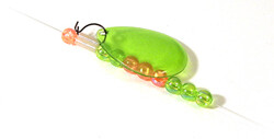 Dutch Fork Custom Lures 10&quot; Fluoro Carbon Crawler Harness Antifreeze