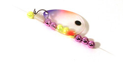 Dutch Fork Custom Lures 10&quot; Fluoro Carbon Crawler Harness Pink Panties