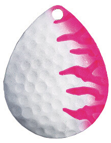 White/Pink Pink Tiger Copper Back Colorado Blade Size 3