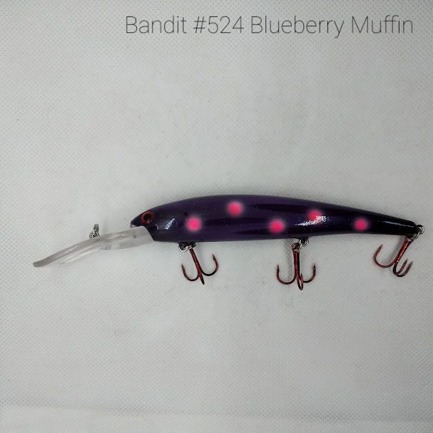 #524 Blueberry Muffin Walleye Deep Diver