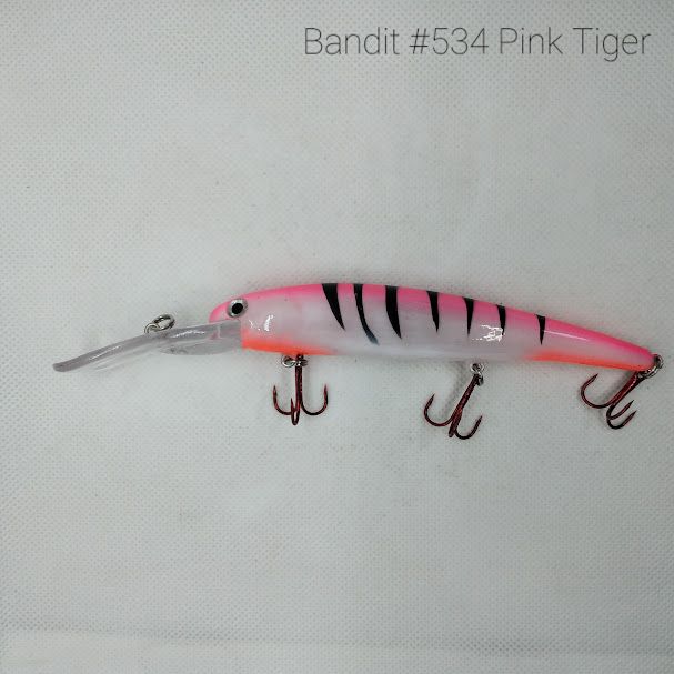 #534 Pink Tiger Walleye Deep Diver