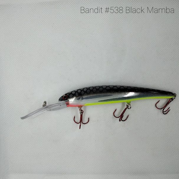 #538 Black Mamba Walleye Deep Diver