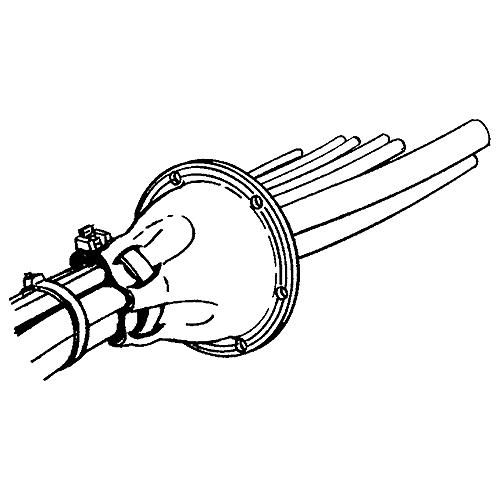 3&quot; Splashwell Cable Boot
