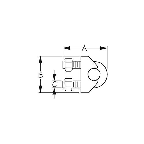 316 Stainless Steel Wire Rope Clip
