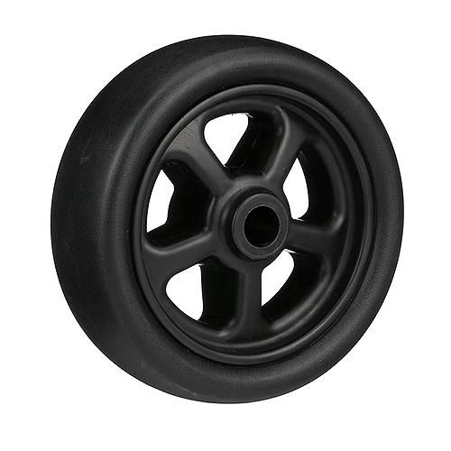 6&quot; Black Poly Spare Jack Wheel