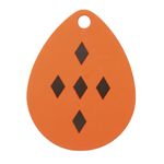 Orange W/Black Diamond Colorado Blades Size 3 3pk