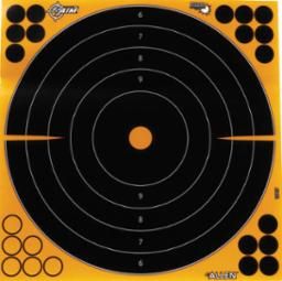 Adhesive Splash 12&quot; Bullseye Target 5pk