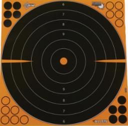 Adhesive Splash 16&quot; Bullseye Target 5pk