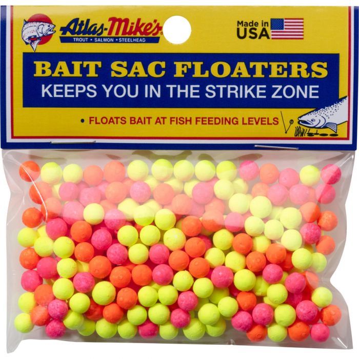 Atlas Mike Bait Sac Floaters Assorted 300/bag