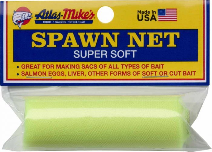 Atlas Mike Chartreuse Spawn Net 3&quot; x 16&#39;
