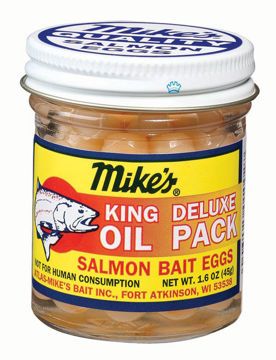 Atlas Mikes 1.1oz King Deluxe Salmon Eggs Light Oil White