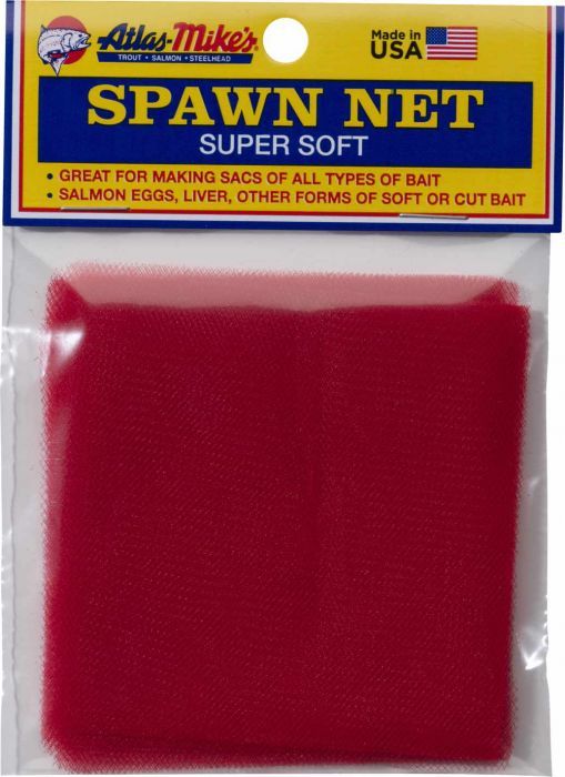 Atlas Mikes Spawn Net-3&quot; &quot;X 3&quot;&quot; Squares(RED)