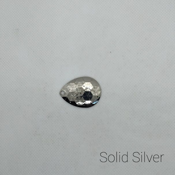 Silver Size 4 3pk Krankie Lure Colorado Blades