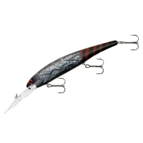 Bandit Walleye Deep Black Scarlet