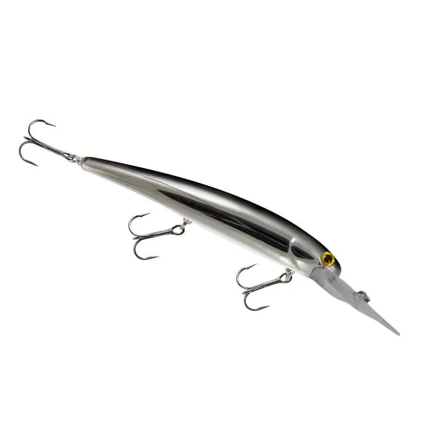 Bandit Suspending Minnow Chrome Black Back
