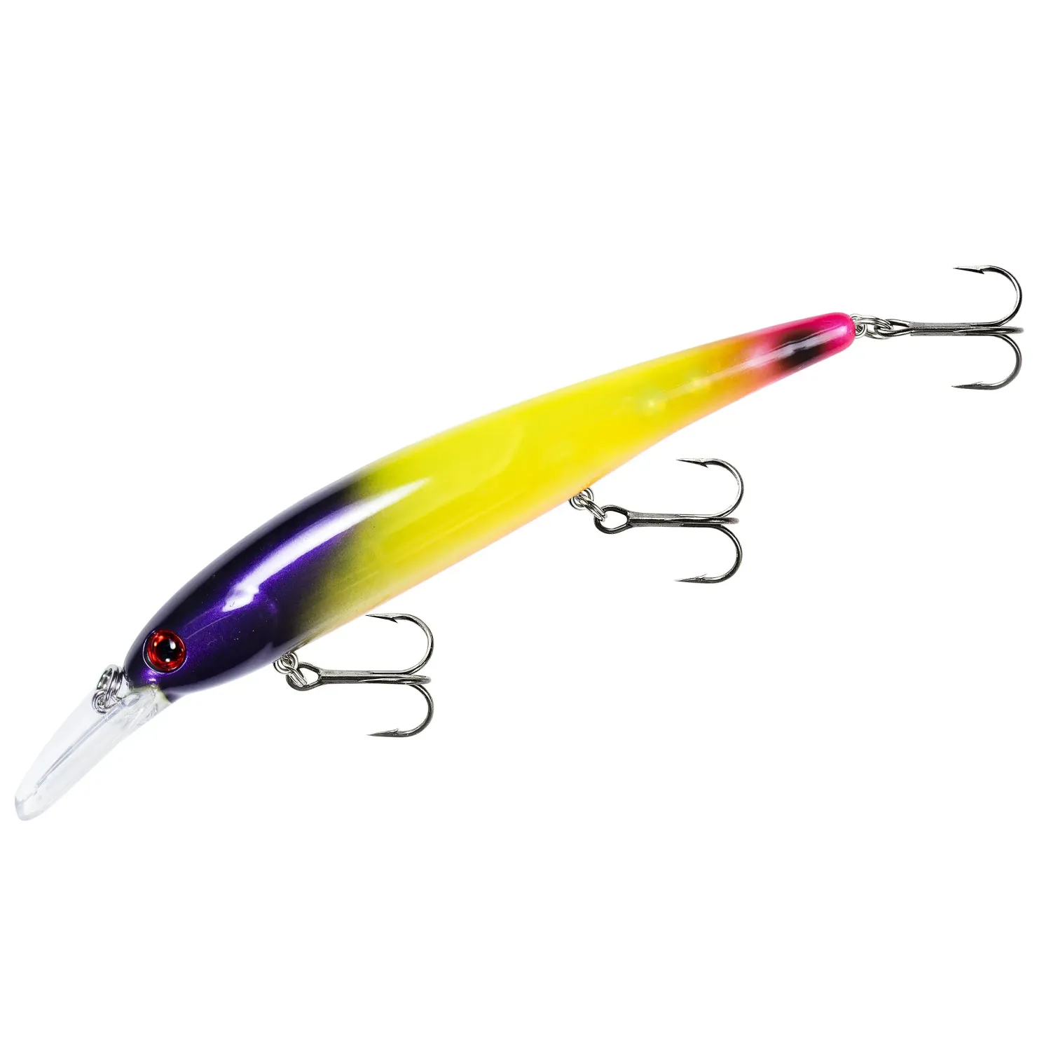 Bandit Walleye Shallow Chartreuse Green/Purple HD