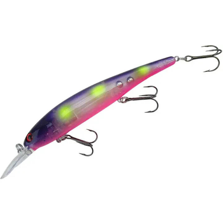 Bandit Walleye Shallow Clear Purple Pink Belly