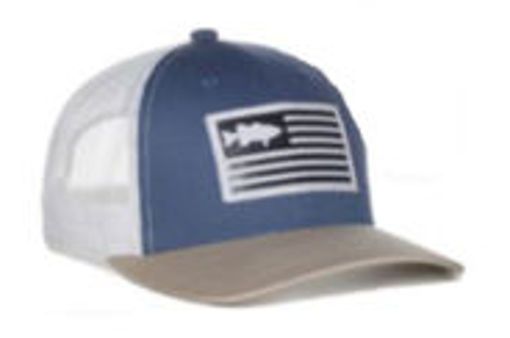 Bass Flag Patch Outdoor Cap