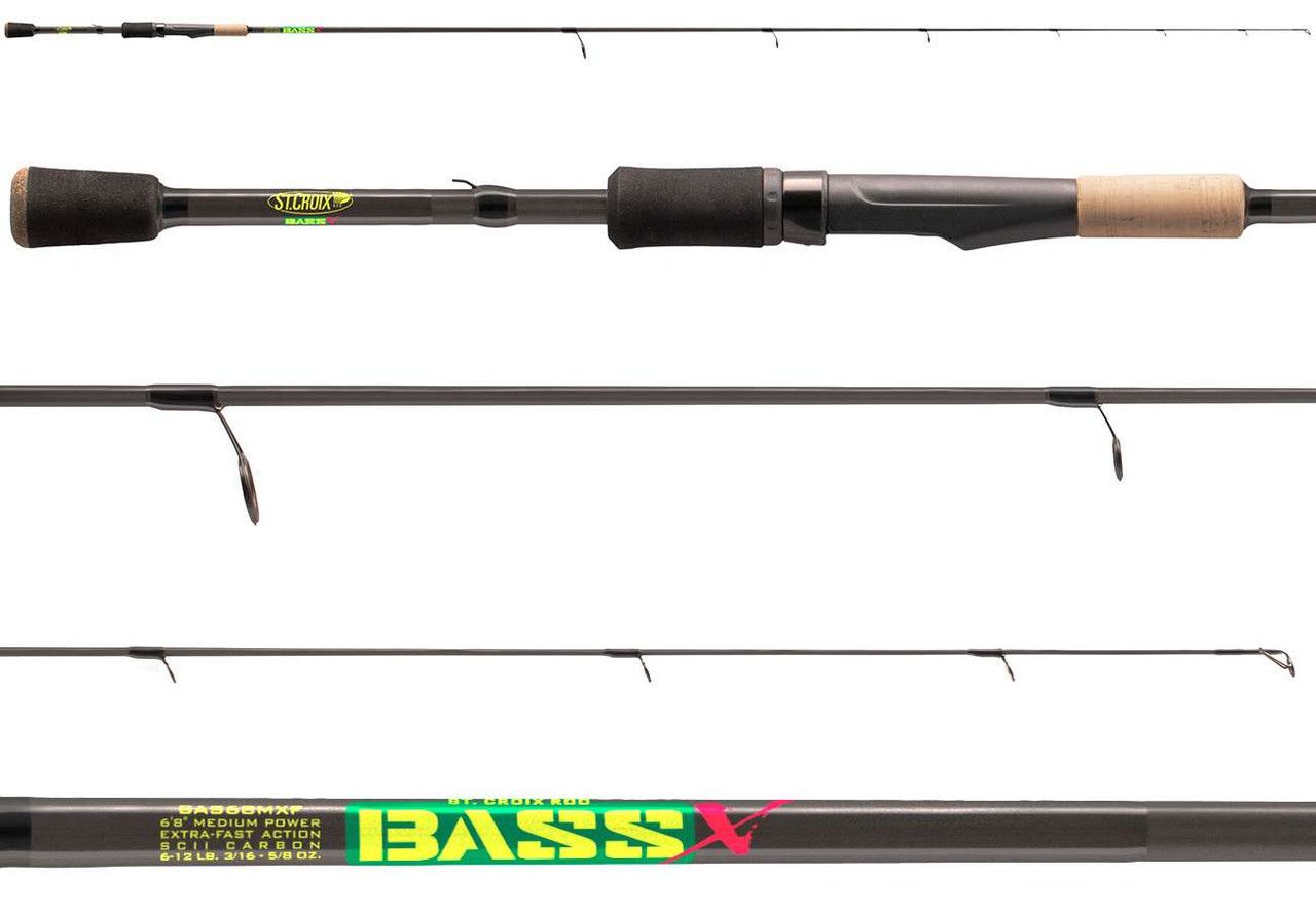 Bass X Spinning Rod BAS68MXF