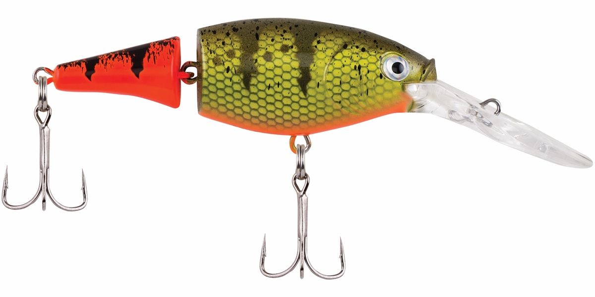 Flicker Shad 5J Firetail Hot Perch