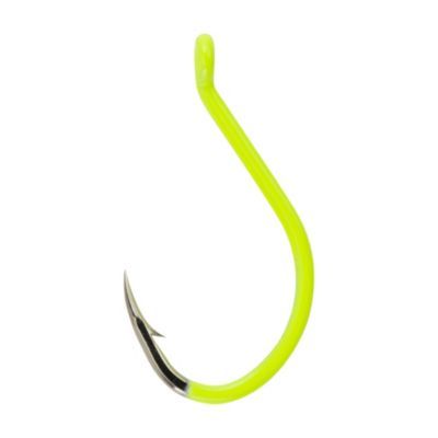 Berkley Fusion 19 Chartreuse Octopus Hooks Size 1