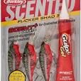 Berkley Scented Flicker Shad 5 Red Tiger 3pk