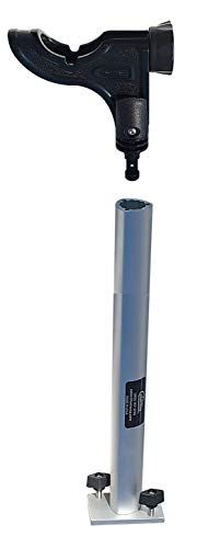 Bert&#39;s Custom Tackle Pro Series Cradle Rod Holder W/14&quot; Satin Riser