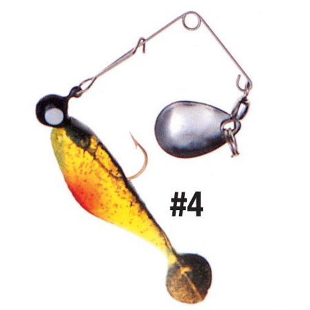 Betts Podgy Shad Spin-Nickle 1/16oz. 12cd