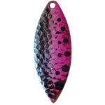 HAMMERED NICKLE DOT WILLOWLEAF SPINNER BLADE 4