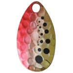 Indiana Spinner Blade-Size 3-Hammered Dot Clown Pk of 3