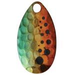 Indiana Spinner Blade-Size 3-Hammered Dot Firetiger Pk of 3