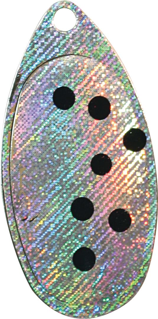 French Iridescent Foilistic Blades Silver Size 3