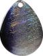 Colorado Spinner Blade-Size 4-Silver Shad Iridescent Foil Pk of 3