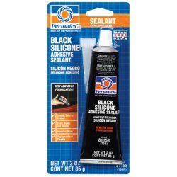 Black Silicone Adhesive Sealant