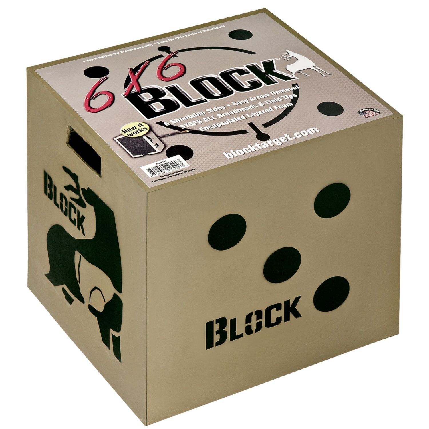 Block Bow Target