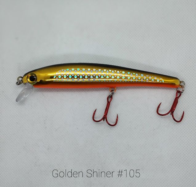 #105 Golden Shiner Walleye Shallow Diver