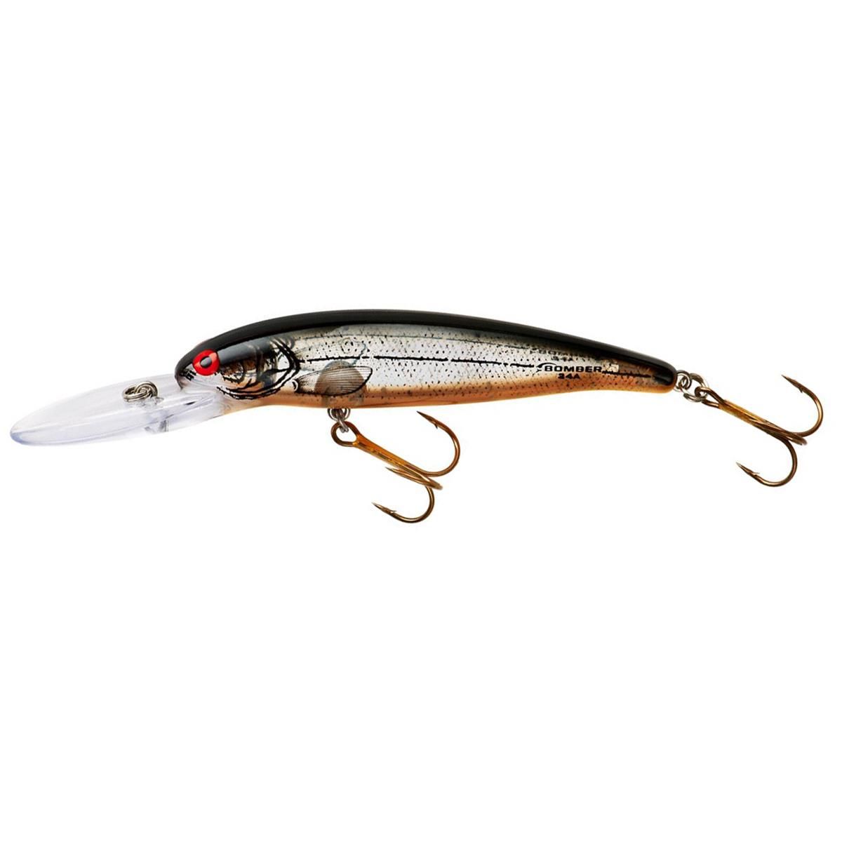 Bomber 24 Deep Long A Silver Flash Orange Belly