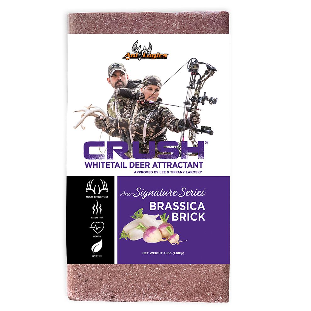 CRUSH Ani-Signature Series™ Hunting Deer Attractant Brick, Brassica, 1.8-kg