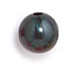 Colored Pearl Beads Black Size 5 pk of 100