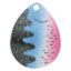 Colorado Spinner Blades Rainbow Perch Crystal Size 5 Pk of 3