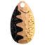 Indiana Spinner Blades Chartreuse Hammered Copper Perch Crystal Size 3 Pk of 3