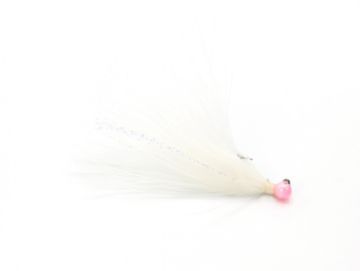 Challanger Maribou Jig 1/64oz Pink Head/ White