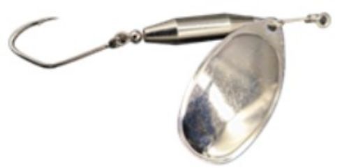 Character Lures 1/2oz Spinner Nickle