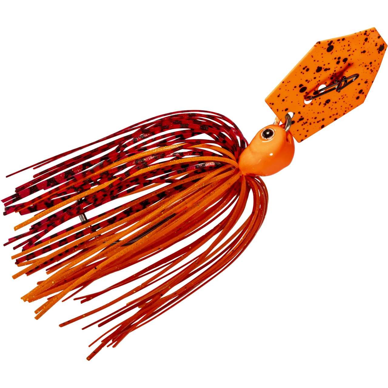 ChatterBait Jack Hammer 1/2oz. Chatterbait Fire Craw Orange Blade