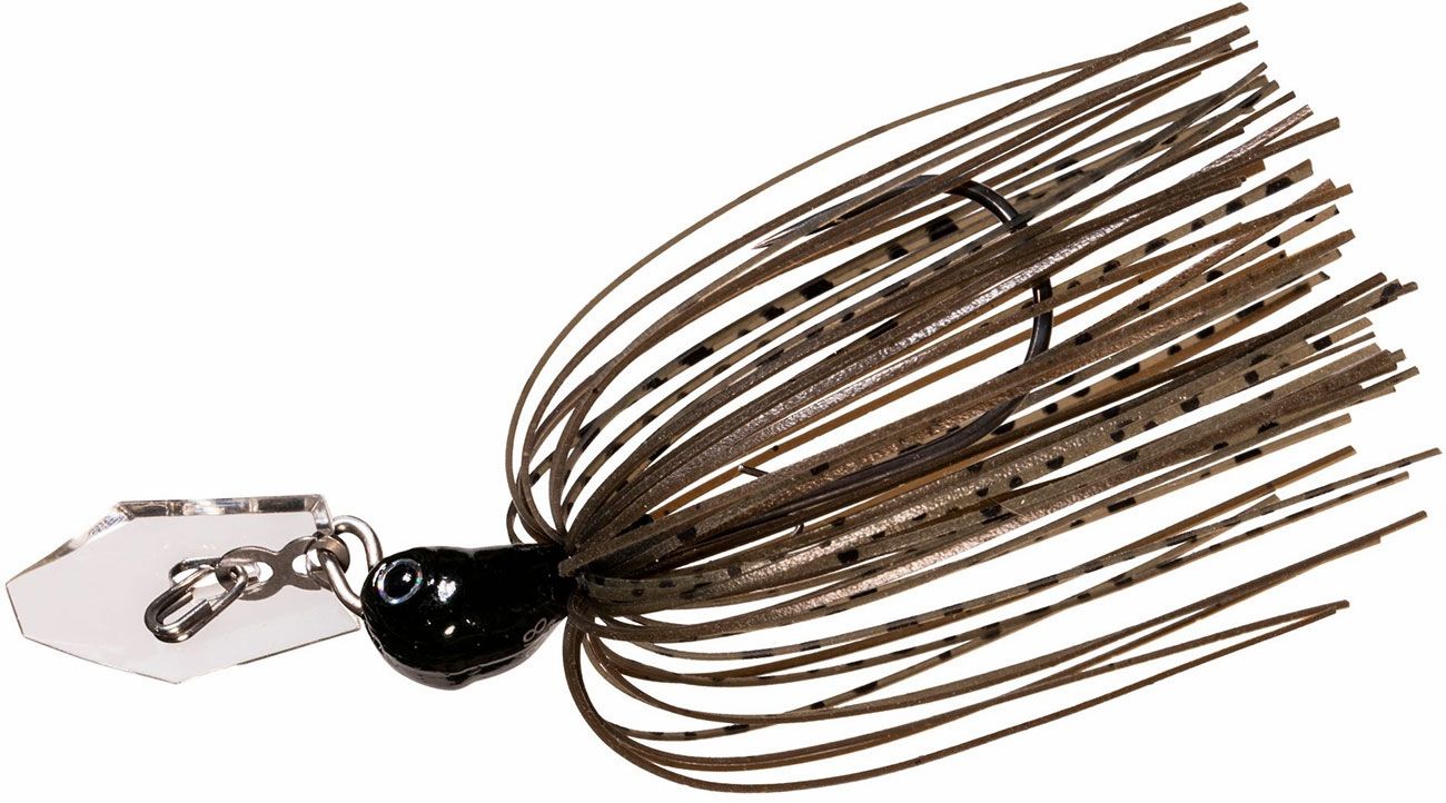 ChatterBait Jack Hammer Stealth Blade 3/8oz. Chatterbait Green Pumpkin